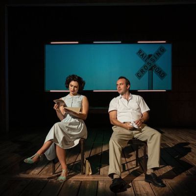 L-R Anna DiGiovanni and Scott Ward Abernethy in Benevolence. Photo courtesy of the pr Photo