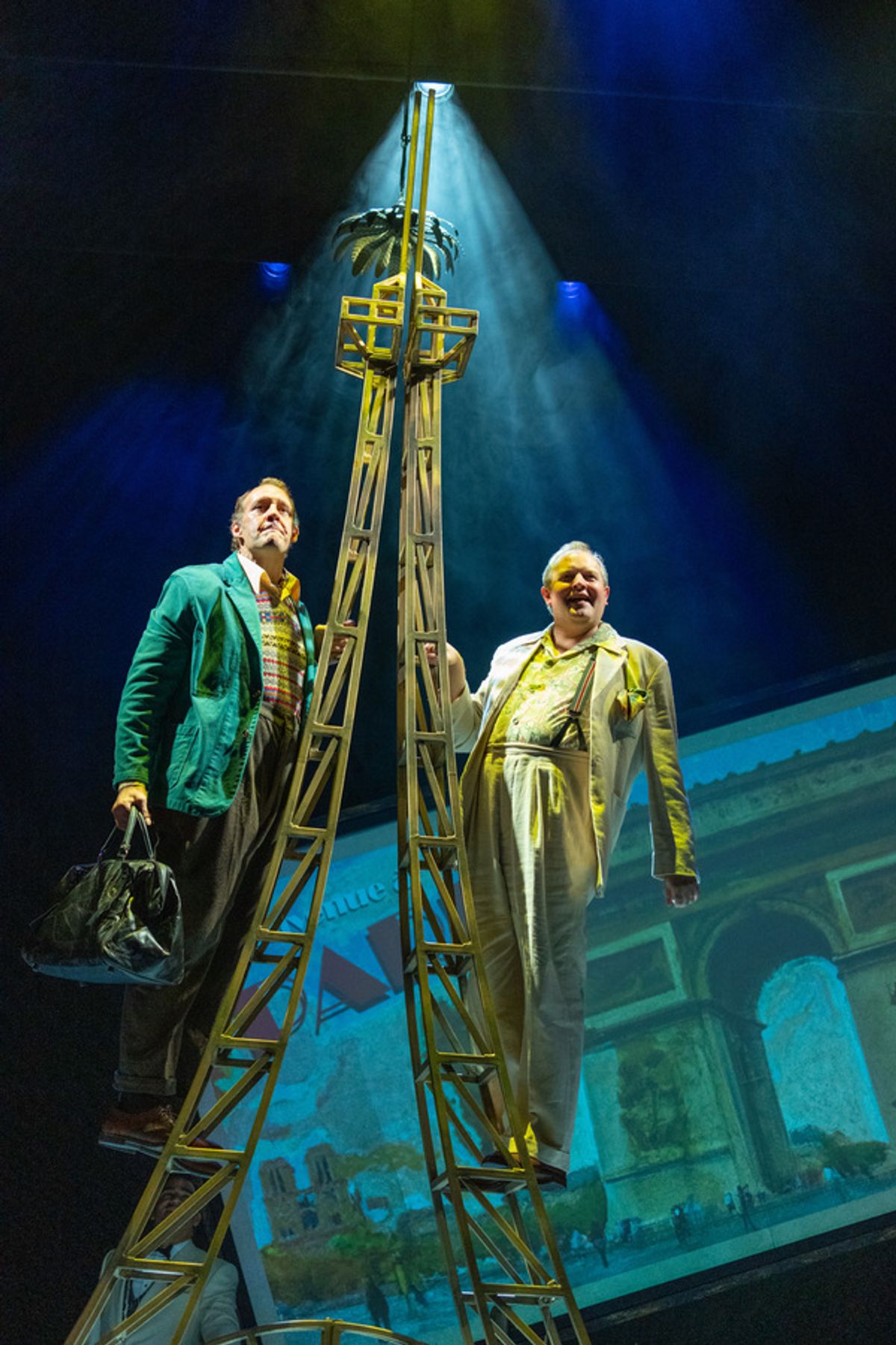 Justin Edwards and Miles Jupp at 