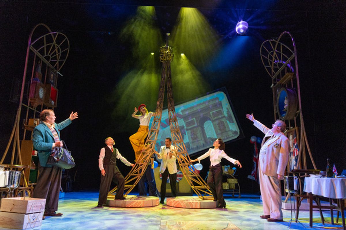 The Cast of the Lavender Hill Mob at Photos: First Look At The UK Tour of THE LAVENDER HILL MOB