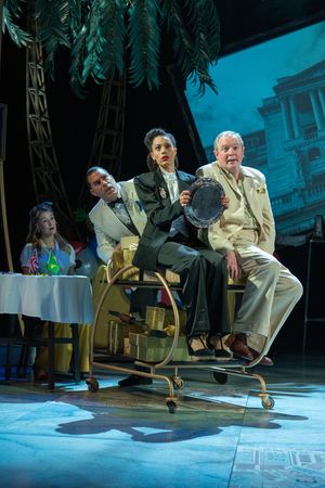 Tim Sutton, Aamira Challenger and Miles Jupp @ BroadwayWorld Tim Sutton, Aamira Challenger and Miles Jupp Photo