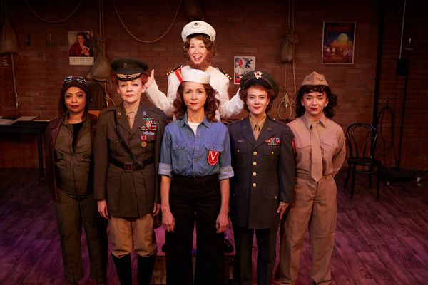 L-R Front_ Taylor Henderson, Katie MacNichol, Melanie Lora, Rosemarie Chandler, Mikae Photo