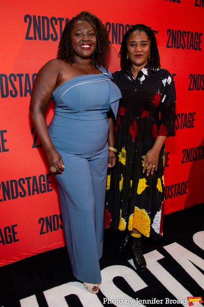 Heather Alicia SImms, Lynn Nottage Photo