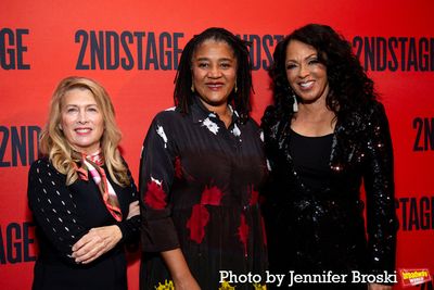 Carole Rothman, Lynn Nottage, Debra Martin Chase Photo