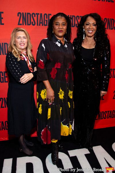 Carole Rothman, Lynn Nottage, Debra Martin Chase Photo