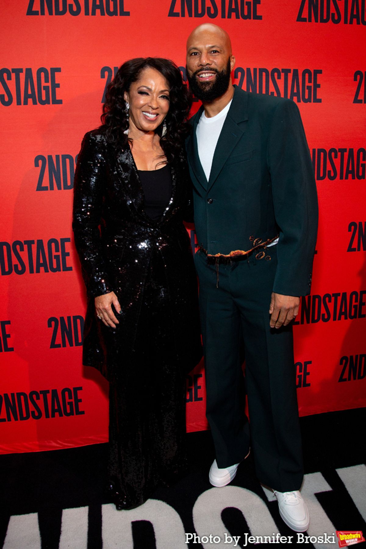 Debra Martin Chase, Common at Photos: On the Red Carpet at Second Stage's Fall Gala, With Michael Urie, Brian Stokes Mitchell, Brittney Mack, and More!