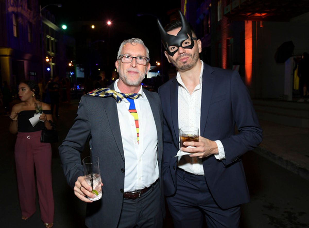 LOS ANGELES, CALIFORNIA - OCTOBER 15: Atmosphere at Family Equality's LA Impact: A Night of Heroes at Paramount Studios on October 15, 2022 in Los Angeles, California. (Photo by Charley Gallay/Getty Images for Family Equality) at 