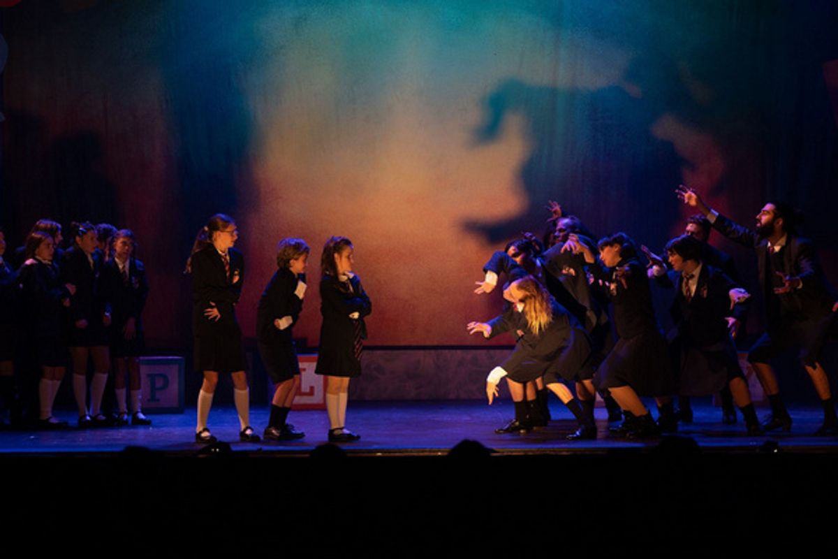 Matilda Blue Cast  at 