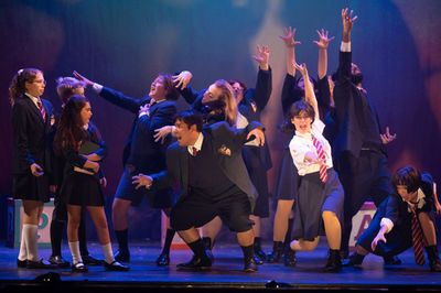 Matilda Purple Cast  Photo
