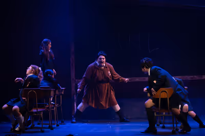 Matilda Purple Cast  Photo