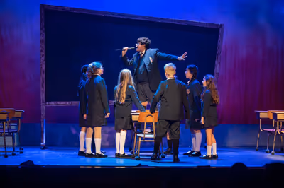 Matilda Purple Cast  Photo