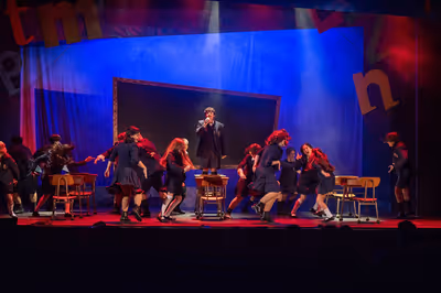 Matilda Purple Cast  Photo