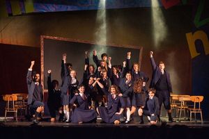 Matilda Purple Cast  Photo