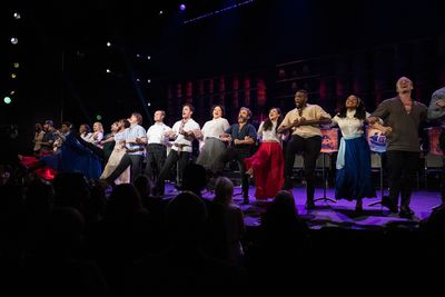 The cast of The Pirates of Penzance Benefit Concert Reading Photo