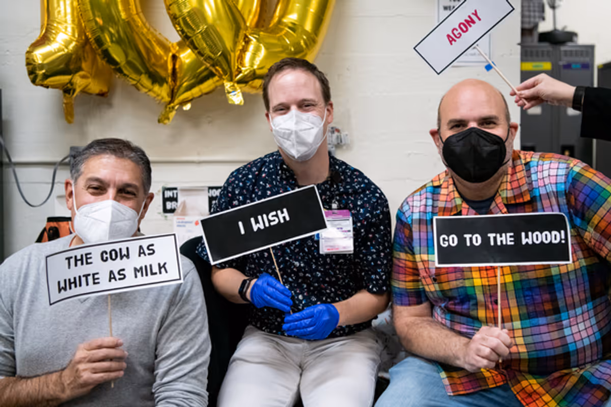 The Entertainment Community Fund Provides Flu Shots at Photos: Andy Karl, Stephanie J. Block, Gavin Creel & More Get Their Flu Shots Thanks to The Entertainment Community Fund