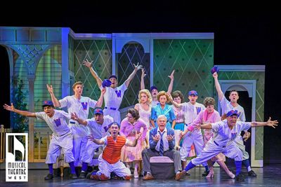 The Cast of Damn Yankees Photo