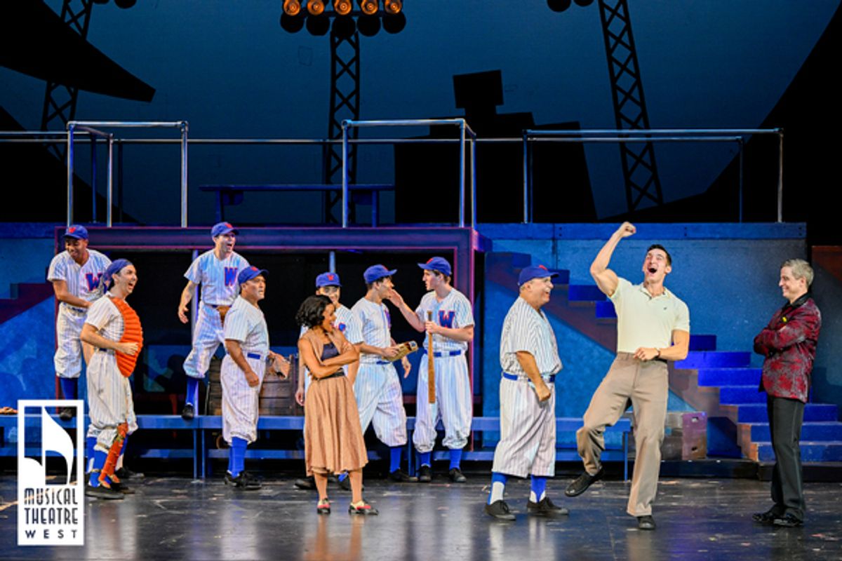 The Cast of Damn Yankees at Photos: Lesli Margherita and More Star In DAMN YANKEES At Musical Theatre West