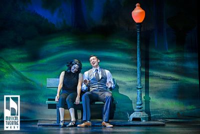 Lesli Margherita and James Olivas  Photo