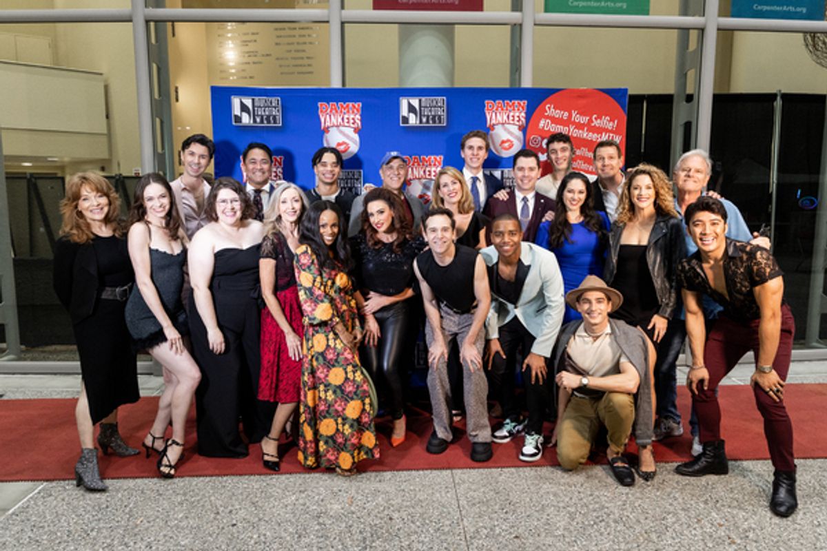 The Cast of DAMN YANKEES at Photos: The Stars of DAMN YANKEES At Musical Theatre West Hit the Red Carpet