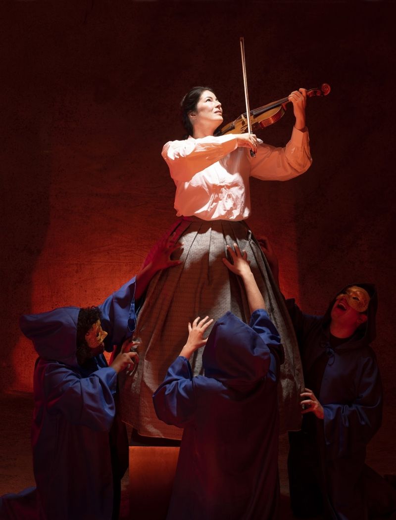 Review: FAUSTUS: THAT DAMNED WOMAN Unveils A Bold Treatment of the Classic Myth  Image