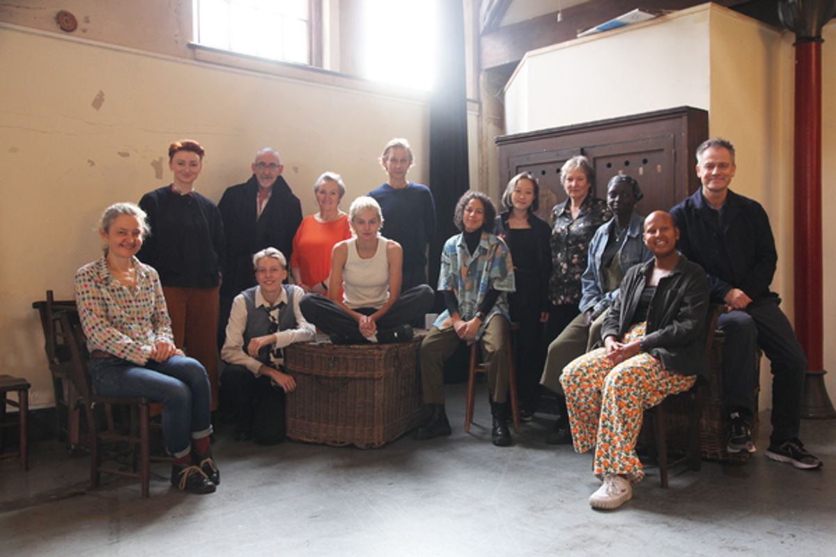 Cast of Orlando at Photos: Inside the First Day of Rehearsal For ORLANDO Starring Emma Corrin