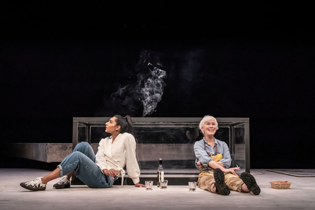 Kiran Landa, Geraldine Alexander at 