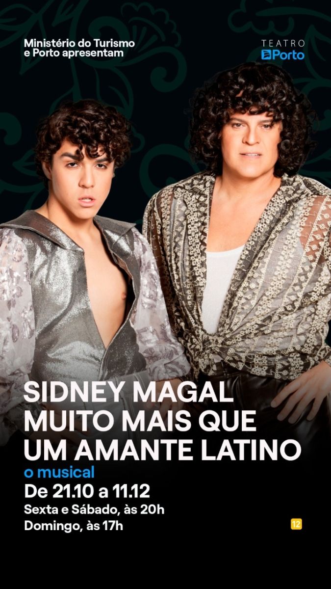 Brazilian Pop Icon From the 80s is Honored in the Musical SIDNEY MAGAL: MUITO MAIS QUE UM AMANTE LATINO (Sidney Magal: Much More Than a Latin Lover)  Image