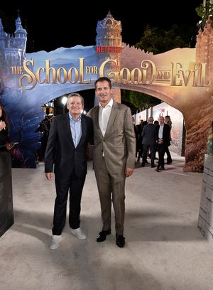 Netflix Co-CEO and Chief Content Officer Ted Sarandos and Netflix Vice President of Global Film Content Acquisition Scott Stuber @ BroadwayWorld Netflix Co-CEO and Chief Content Officer Ted Sarandos and Netflix Vice President of G Photo