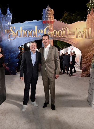 Netflix Co-CEO and Chief Content Officer Ted Sarandos and Netflix Vice President of G Photo