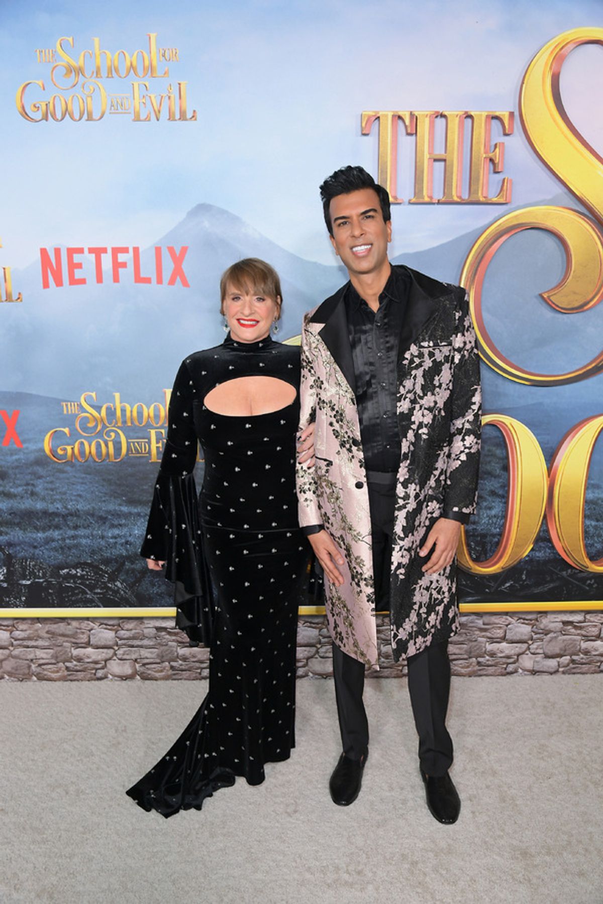 Patti LuPone and Soman Chainani at 