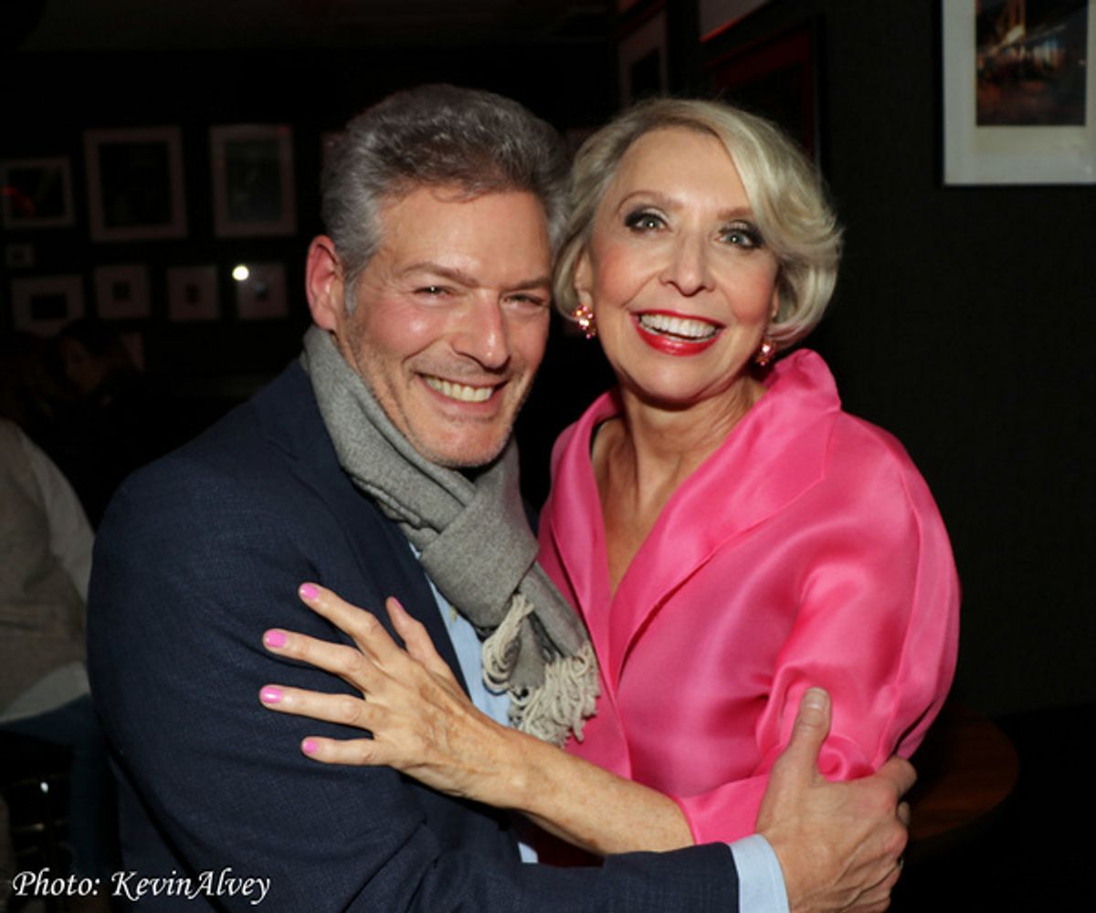 Julie Halston and guest at 