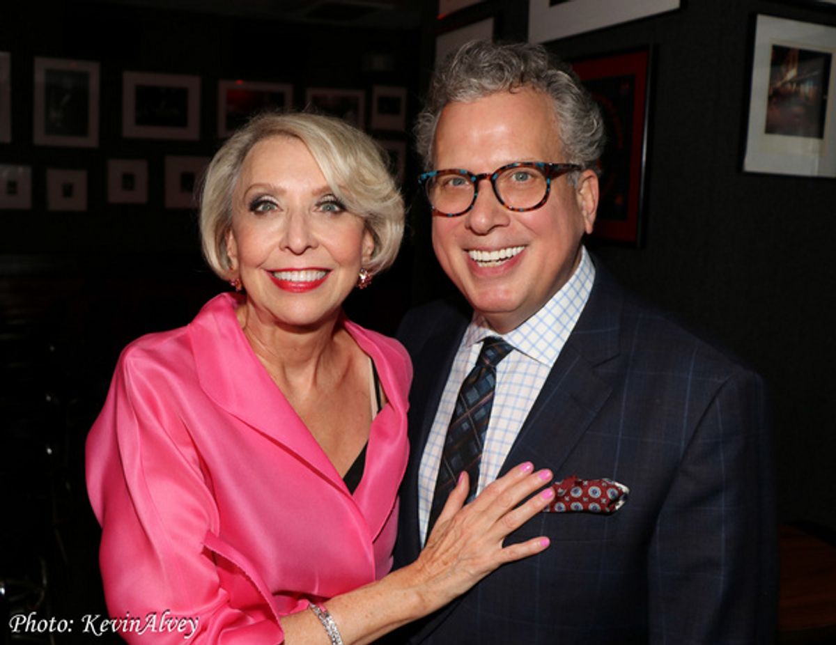 Julie Halston and guest at 