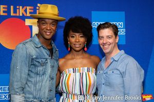 J. Harrison Ghee, Adrianna Hicks, Christian Borle Photo