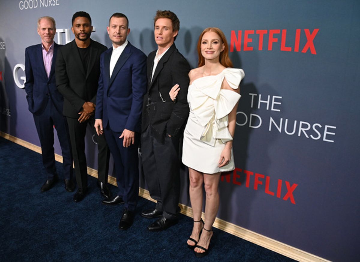 Noah Emmerich, Nnamdi Asomugha, Tobias Lindholm, Eddie Redmayne and Jessica Chastain at 