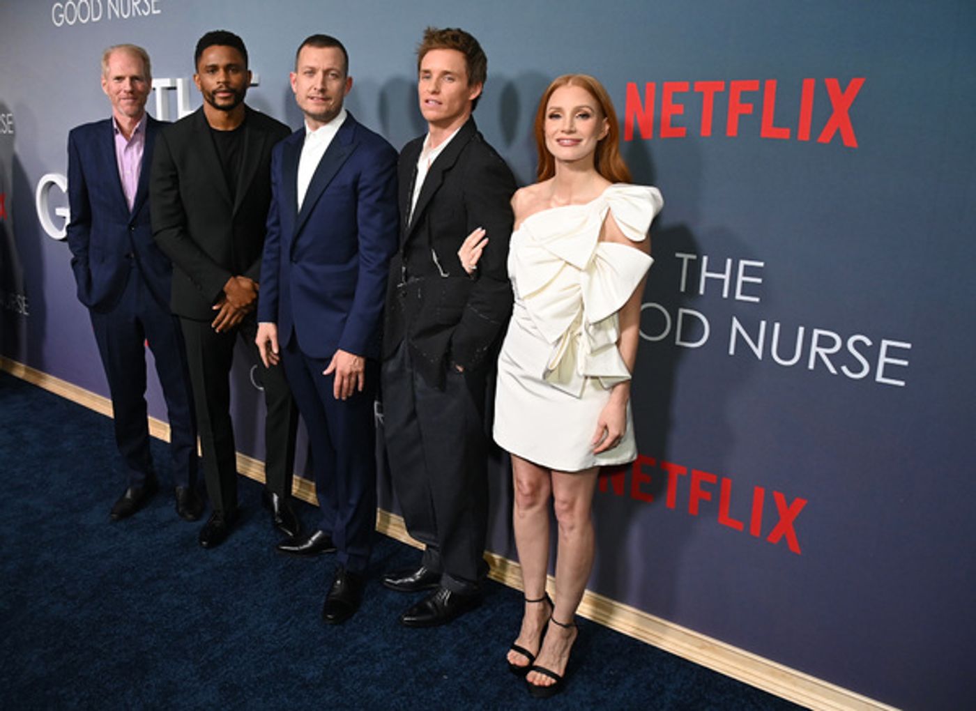 Photos: Jessica Chastain & Eddie Redmayne Attend THE GOOD NURSE Premiere  Image