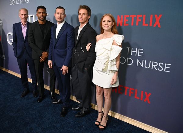 Noah Emmerich, Nnamdi Asomugha, Tobias Lindholm, Eddie Redmayne and Jessica Chastain Photo