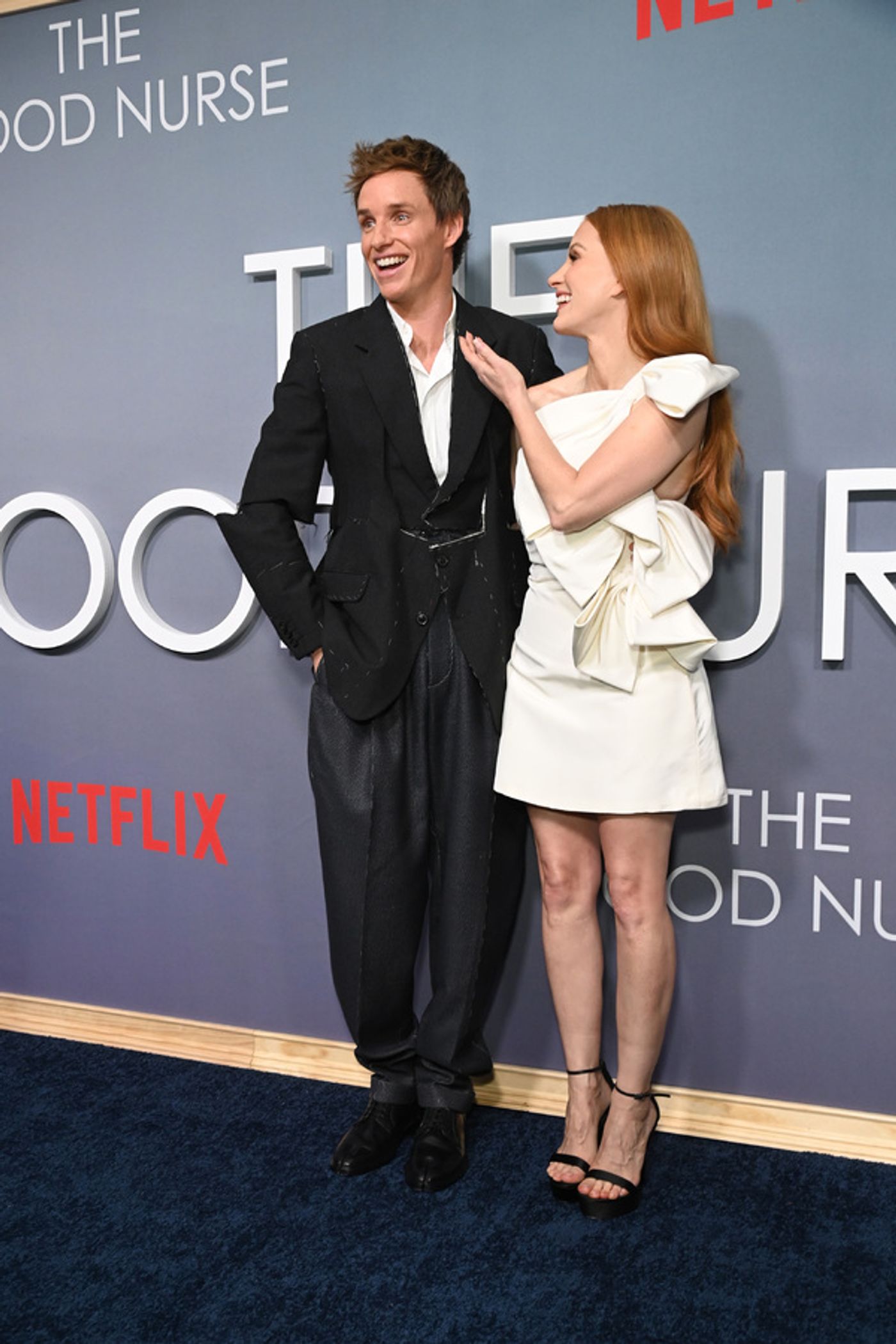 Photos: Jessica Chastain & Eddie Redmayne Attend THE GOOD NURSE Premiere  Image