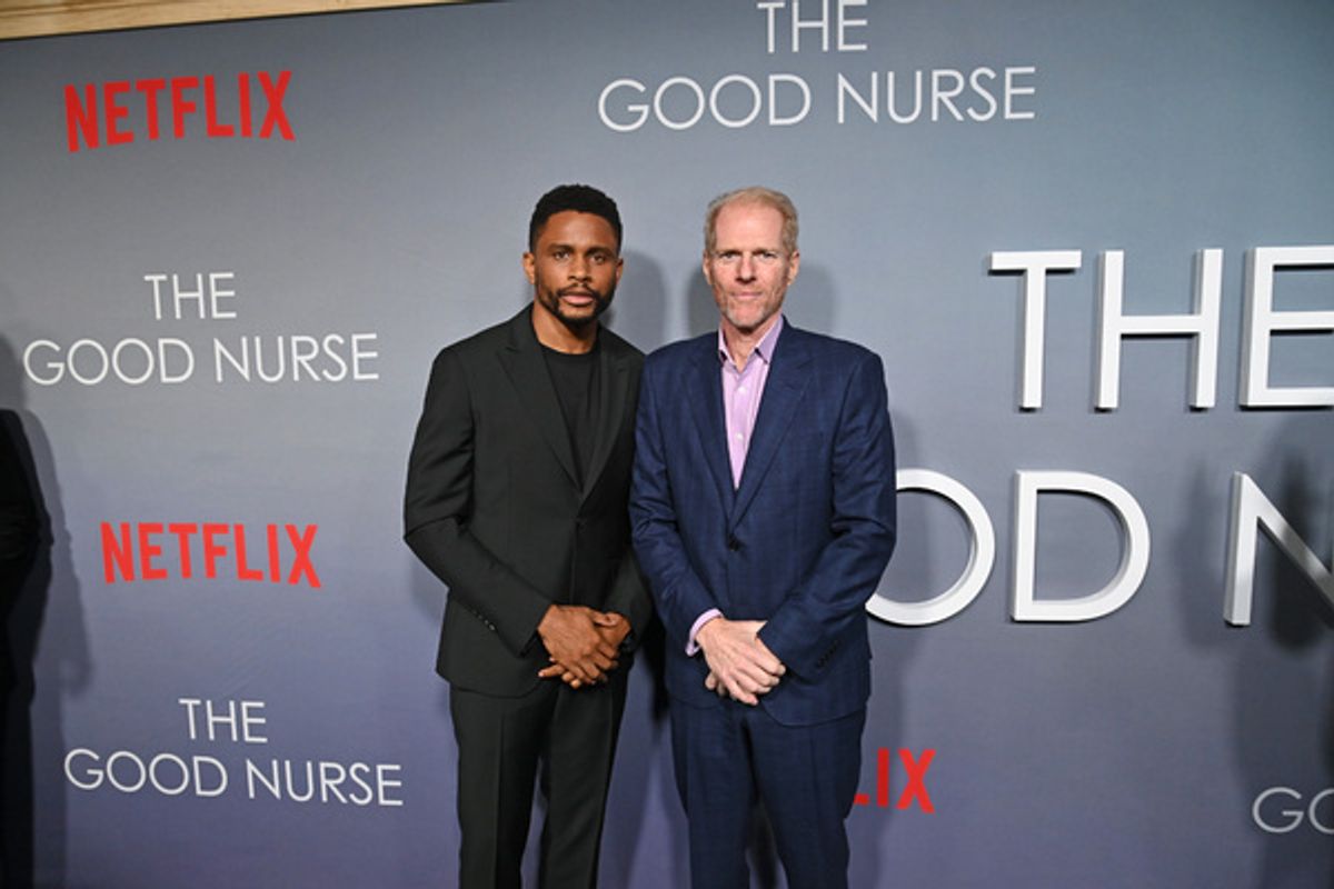 Nnamdi Asomugha and Noah Emmerich at 
