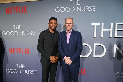 Nnamdi Asomugha and Noah Emmerich Photo