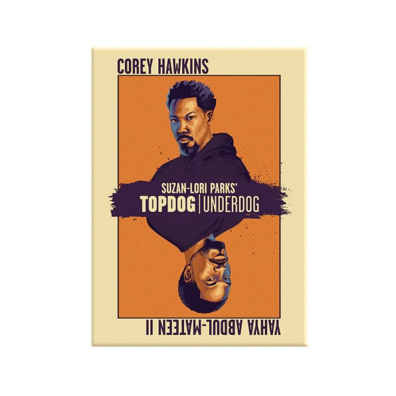 Topdog Underdog Corey Logo Magnet