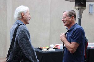 Michael Arabian and Peter Strauss @ BroadwayWorld Michael Arabian and Peter Strauss Photo