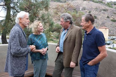Michael Arabian, JoBeth Williams, David Ellenstein and Peter Strauss Photo