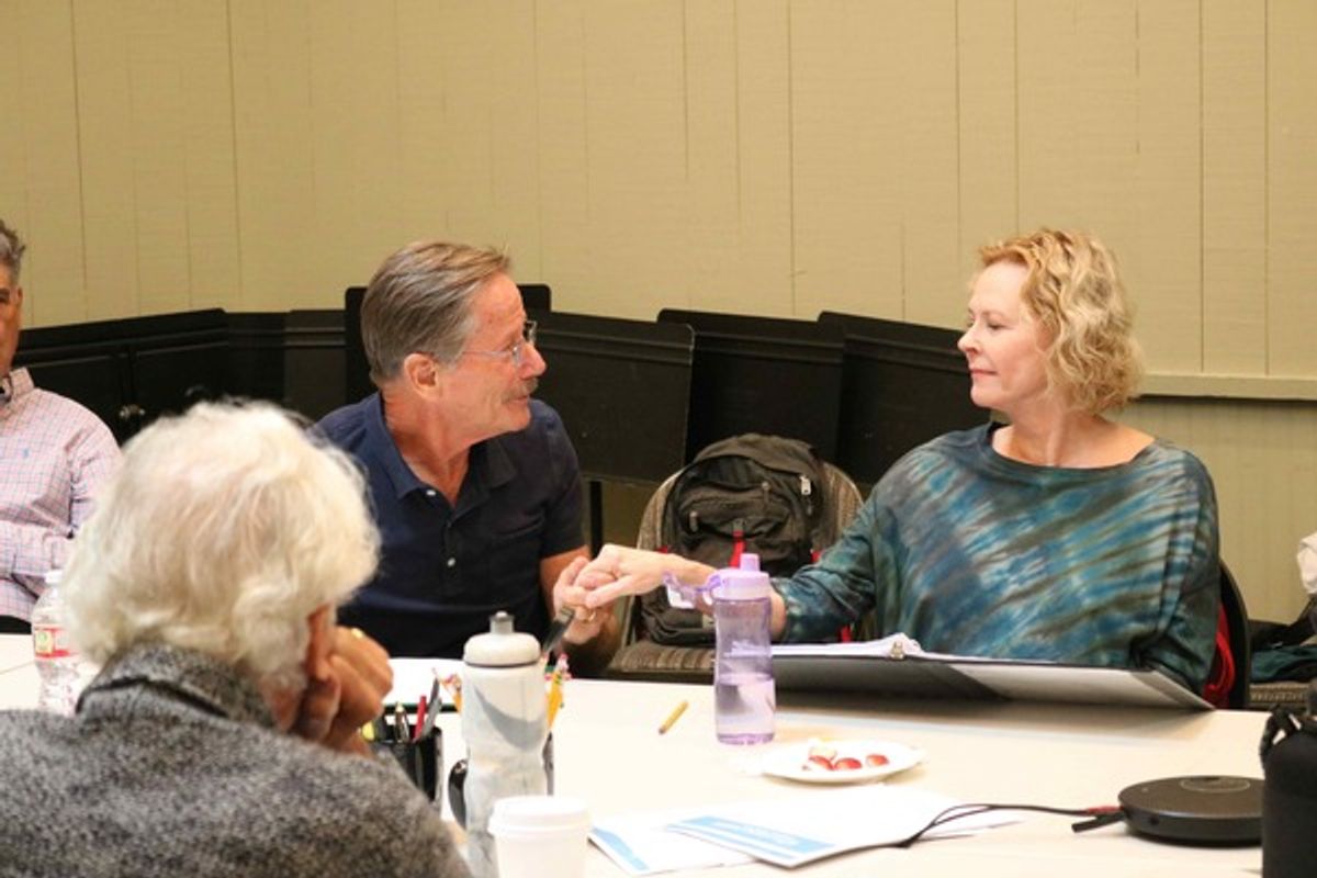 Peter Strauss and JoBeth Williams at 