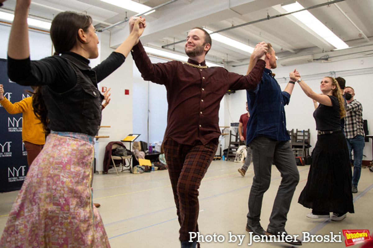 The cast of FIDDLER ON THE ROOF at Photos: Meet the Cast of FIDDLER ON THE ROOF in Yiddish, Returning Next Month