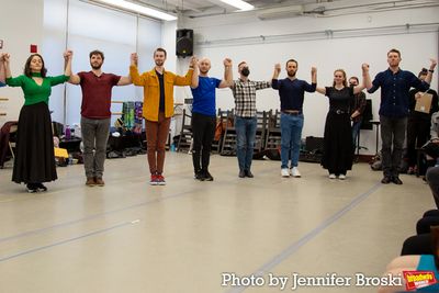The cast of FIDDLER ON THE ROOF Photo