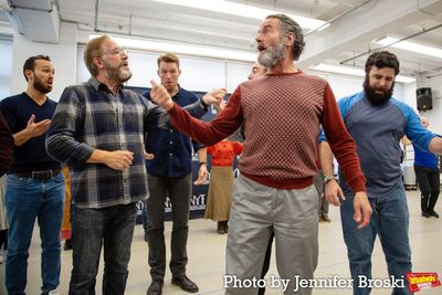 The cast of FIDDLER ON THE ROOF Photo