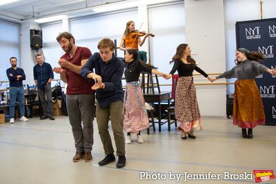 The cast of FIDDLER ON THE ROOF Photo