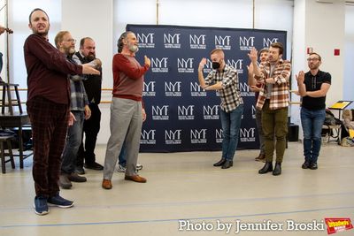 The cast of FIDDLER ON THE ROOF Photo