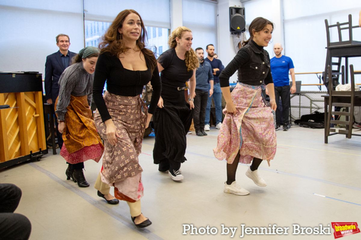 The cast of FIDDLER ON THE ROOF at Photos: Meet the Cast of FIDDLER ON THE ROOF in Yiddish, Returning Next Month