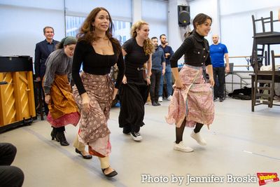 The cast of FIDDLER ON THE ROOF Photo