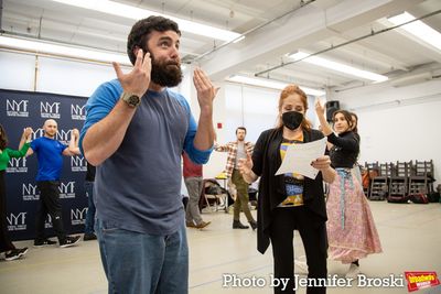 The cast of FIDDLER ON THE ROOF Photo